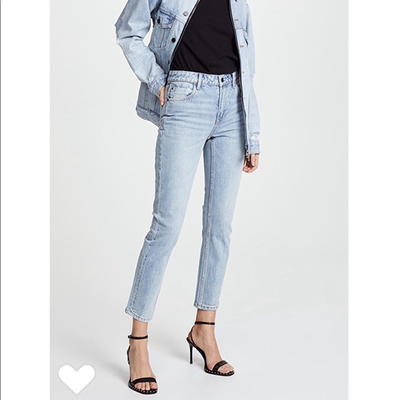 alexander wang jeans zipper